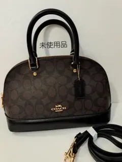 ✨極美品✨コーチ ショルダーバッグ シグネチャー ハーフムーン C1430