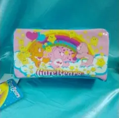 ケアベア　Care Bears PVC コスメポーチ ブルー 未使用