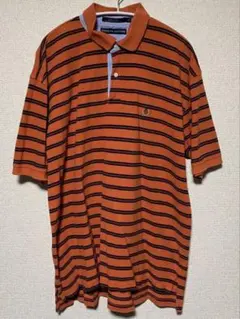 TOMMY HILFIGER ポロシャツ ボーダー 古着