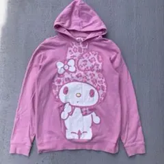 BABYDOLL マイメロディ　スウェット　パーカー デカロゴ　古着