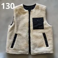 ZARA ザラ キッズ リバーシブル ボア ベスト アウター