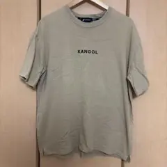 KANGOL ベージュ Tシャツ Lサイズ