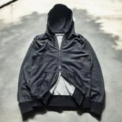は*。様 00s old uniqlo zip up hoodie y2k 短丈