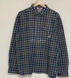 BEN DAVIS プルオーバー チェックシャツ 長袖のサムネイル