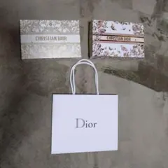 Dior ギフトボックス2つ空箱＆ショッパー　セット クリスチャン・ディオール
