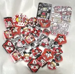 浮き彫り　アクリルビーズ まとめ売り　ディムー/ポプマ