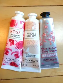 L'OCCITANE ハンドクリーム 3種セット 30ml　新品未使用