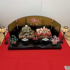 白鳳雛 愛宝作　雛人形二段飾　高月付き NCNR【岐阜県 手渡し交渉可】 白鳳雛 愛宝作 雛人形二段飾 高月付き NCNR【岐阜県 手渡し交渉可