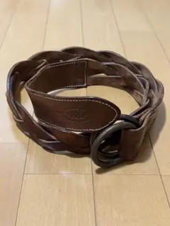 ダブルアールエル RRL イタリア製 レザー ベルト Leather Belt - メルカリ
