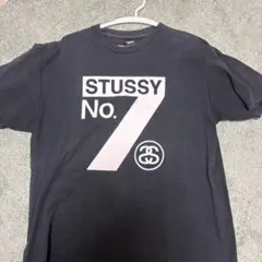 STUSSY No. 7 ブラック Tシャツ Lサイズ