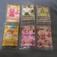アイカツカード セブンイレブン 復刻アイカツ！カード ６種コンプリートセット　③