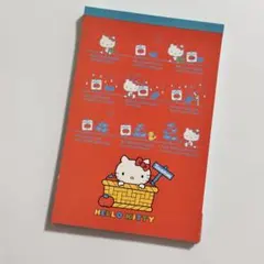 ハローキティ vivitix メモ帳 레트로 산리오 当時物