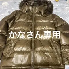 Y2K ファーダウンジャケット 光沢 お兄系 フェアリーグランジ ギャル　平成