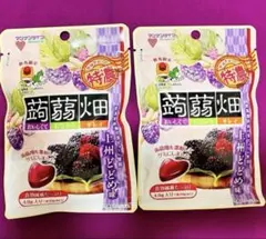 マンナンライフ 蒟蒻畑 上州どどめ味 4袋セット 群馬県限定のサムネイル