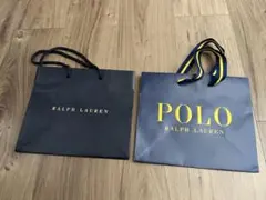 ラルフローレン 紙袋 小サイズ 2枚セット ショッパー ギフトバッグ