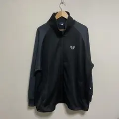 【L388】 Champion トラックジャケット サイズ4L ブラック