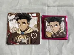 鬼滅の刃 バレンタイン 2026 ギフト缶バッジ コースター 悲鳴嶼行冥