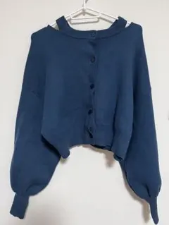 HARE リバーシブルネックスリットニット カーディガンのサムネイル