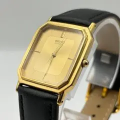 【稼動品】SEIKO レディース ゴールド オクタゴン 腕時計 ヴィンテージのサムネイル