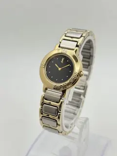 稼働品 イヴサンローラン YSL スクエア レディース腕時計 コンビカラー Yahoo!オークション -「スクエア腕時計」(イヴ・サンローラン