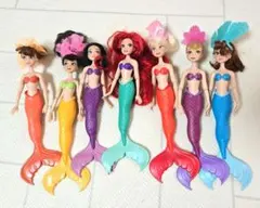 ディズニー リトルマーメイド30周年記念 アリエル&シスターズ 人魚