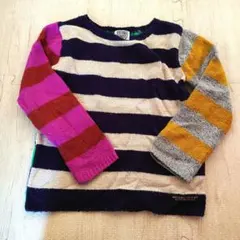 F.O.KIDS 110サイズ マルチカラーセーター