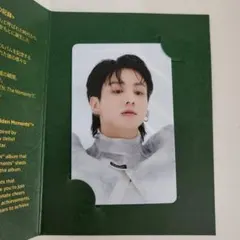 BTS JUNGKOOK ジョングク GOLDEN 展示会 入場特典 トレカ