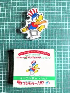 1984ロス五輪 マスコットキャラクター「イーグルサム」バッジ3個