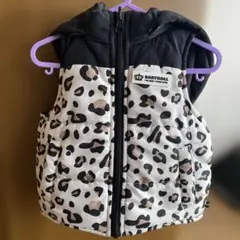 BABYDOLL ヒョウ柄 ダウンベスト