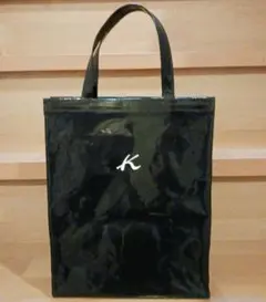 キタムラ　光沢濃紺ショッピングバッグ