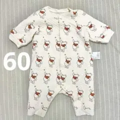 [中古]UNIQLO ベビー ロンパース くまのプーさん 60cmのサムネイル
