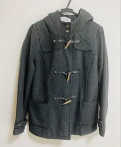 Navy ダッフルコート グレー Lサイズのサムネイル