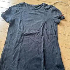 GUCCI Vネック Tシャツ ネイビー 胸ロゴ XLサイズ 美品 - メルカリ