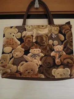 ゴブラン織り トートバッグ