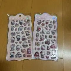 キティ 3Dシール 2枚セット