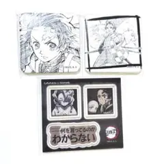 鬼滅の刃 ダイニング お楽しみくじ 台本表紙スクエア缶バッジ 2種