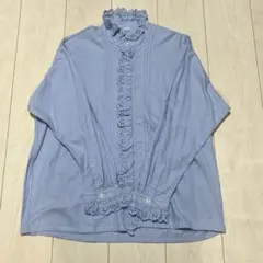 45R45rpm 45ガーゼアンティークフラワープリントのシャーリング
