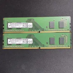 デスクトップパソコン用メモリ 8gb 2枚 16gbセット sk hynix製 - メルカリ