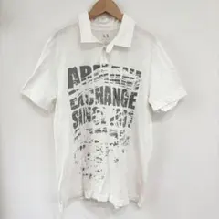 ARMANI EXCHANGE ロゴ　半袖Tシャツ ポロシャツ　メンズ　Lサイズのサムネイル