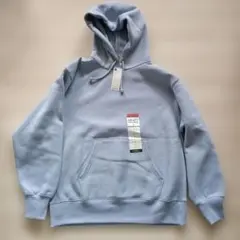 GU ヘビーウェイト ビッグスウェットパーカー ライトブルー Lサイズ