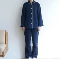 新品未使用　リライブ　パジャマ　上下セット　Mサイズ　ネイビー　正規品