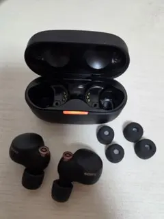 【ジャンク品】SONY ソニー WF-1000XM4 ワイヤレスイヤホンブラックのサムネイル