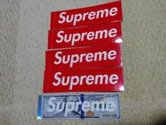 Supreme Box ロゴ　ステッカー　5枚セット