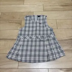 【BURBERRY】キッズ BURBERRYチェック柄 ワンピース 80cmのサムネイル