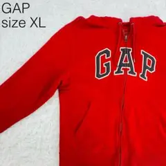 GAP ギャップ メンズ ジップアップパーカー ルーム レッド XL 【193】のサムネイル