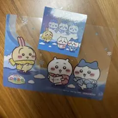 ちいぽけ ちいかわ 札幌雪まつり クリアカード＆ステッカーセット