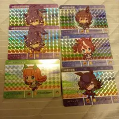 ウマ娘カードダス　まとめて6枚