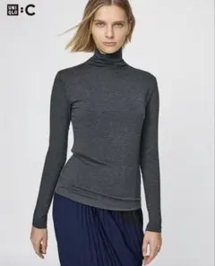 UNIQLO ヒートテックカシミヤブレンドタートルネック