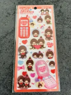 平成はっぴーフォンステッカー　モンチッチ
