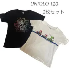 ユニクロ⭐︎キッズ【120】2枚セット Tシャツ スーパーマリオ